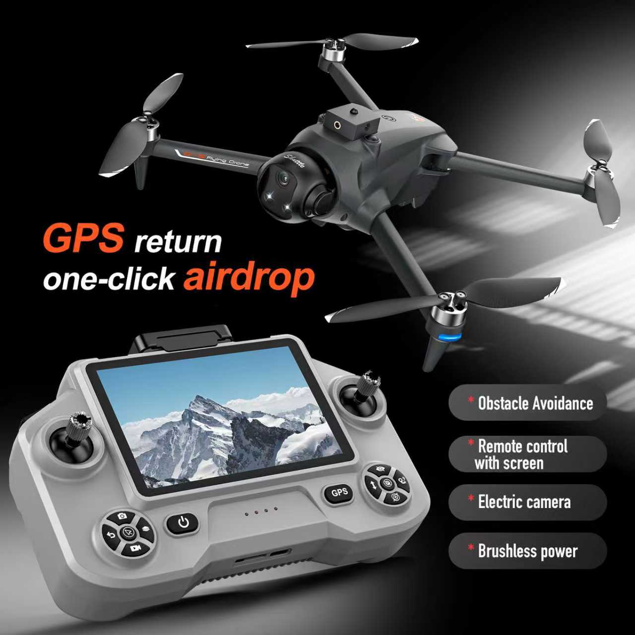 Drone Mapping - Drone Quadricoptère FPV GPS YL059 avec