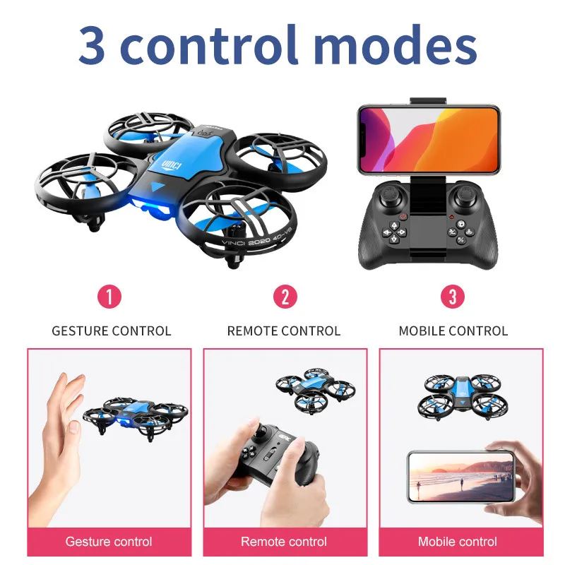 Nouveau mini drone V8 4K profe - Drone Surveying avis et prix