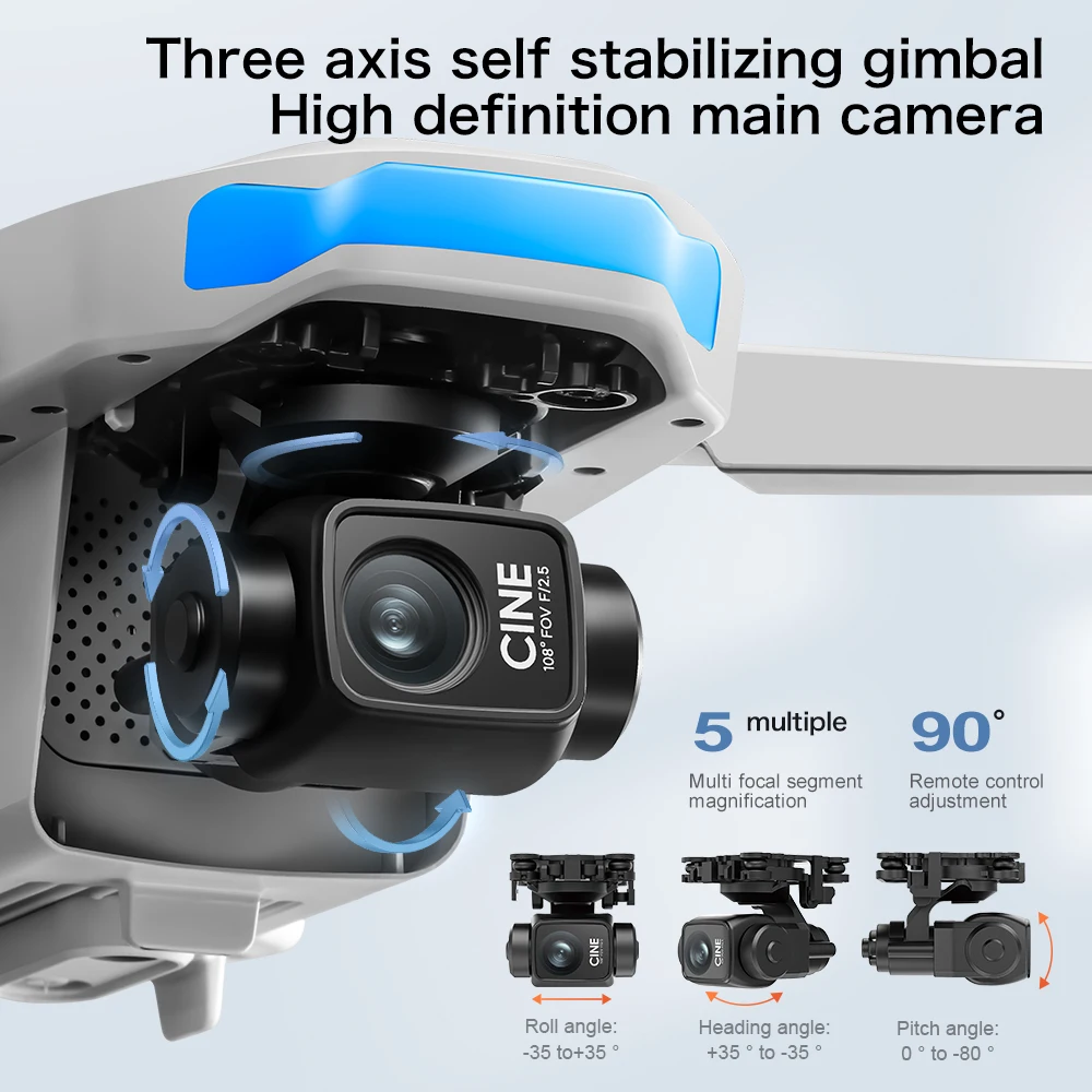 Drone Aérien Pliable S-X1 GPS  - Drone Mapping avis et prix